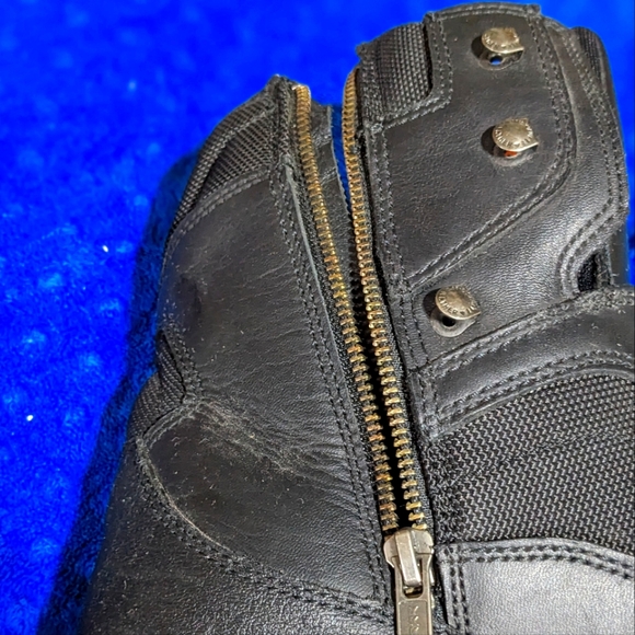 Milwaukee Leather Motorcycle Boots | Unisex | Black | Size 10.5 US - Picture 5 of 11